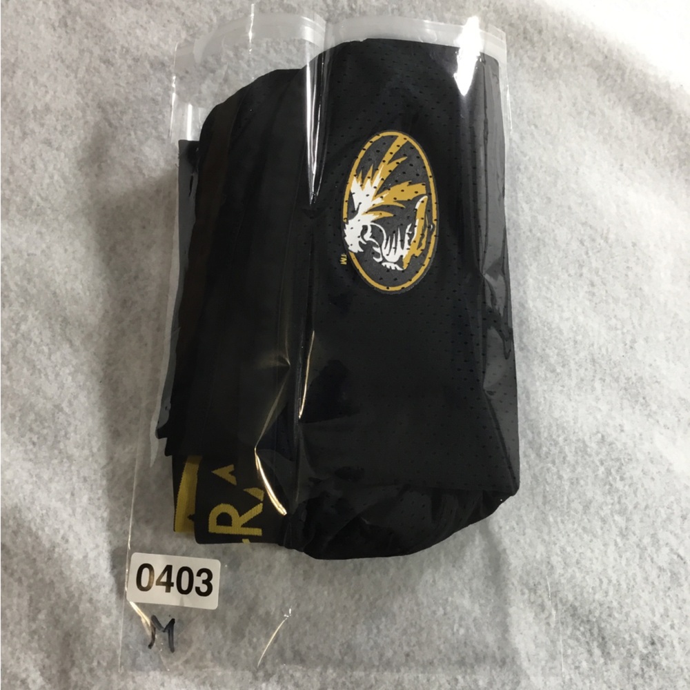 Nike Women's MIZZOU Black and Yellow Athletic Shorts SZ Medium gently used - Picture 8 of 8